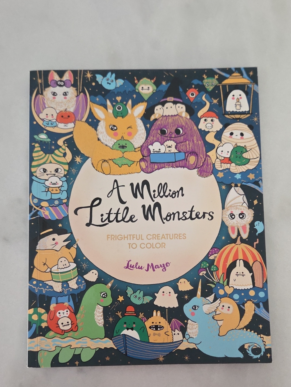 A Million Little Monsters Coloring Book